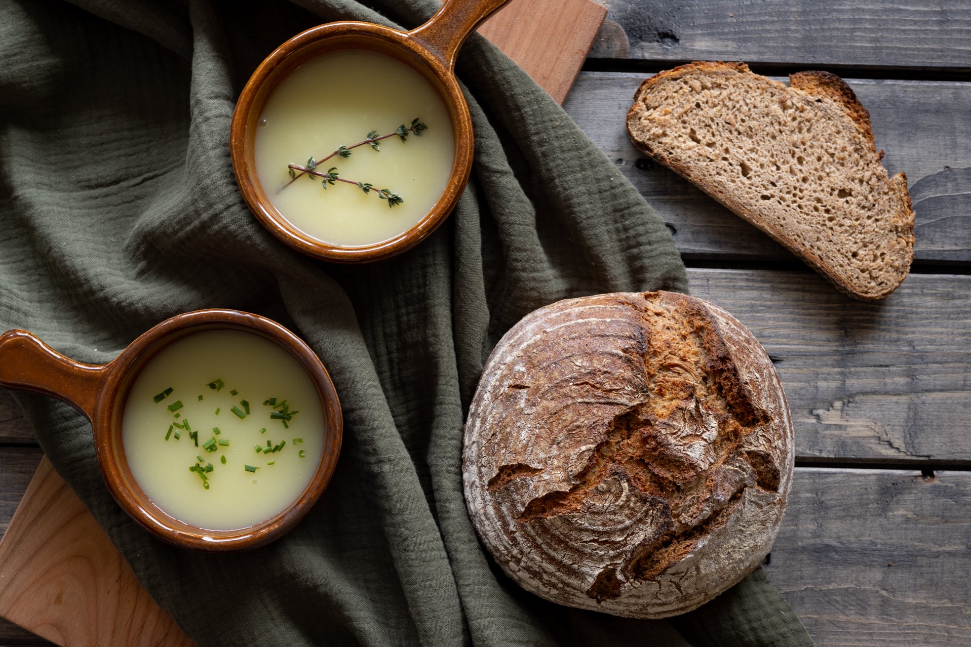 Bauernbrot Suppe