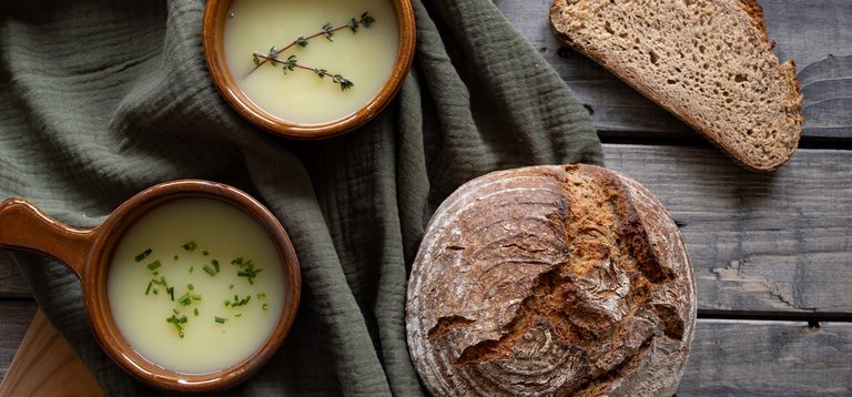 Bauernbrot Suppe