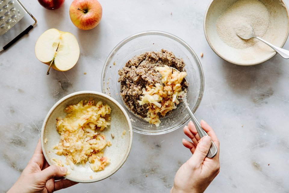 Äpfel vermischen